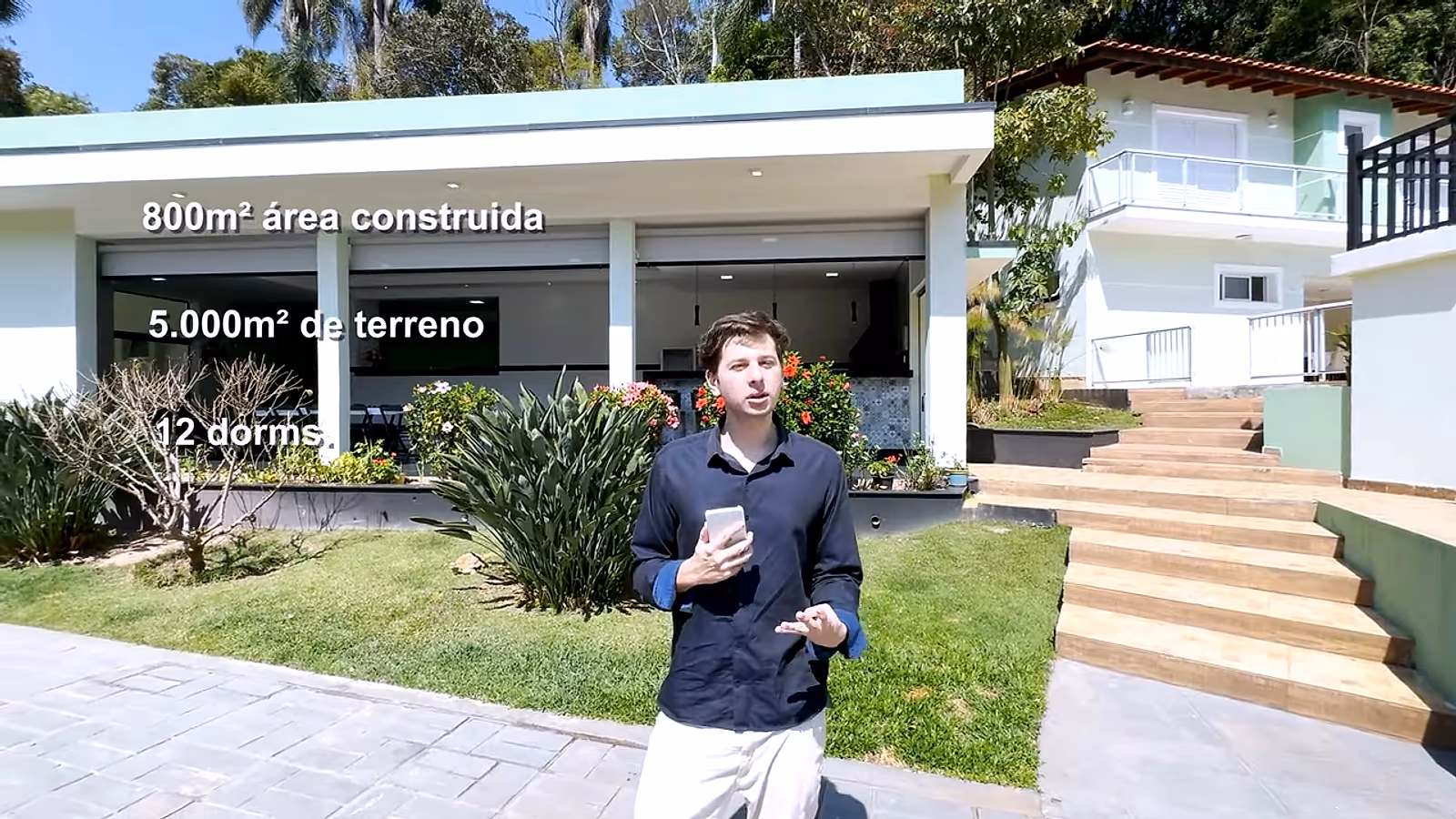 Fechamento na fachada
